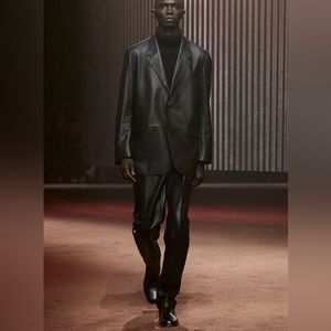 COS ATELIER LEATHER PANTS